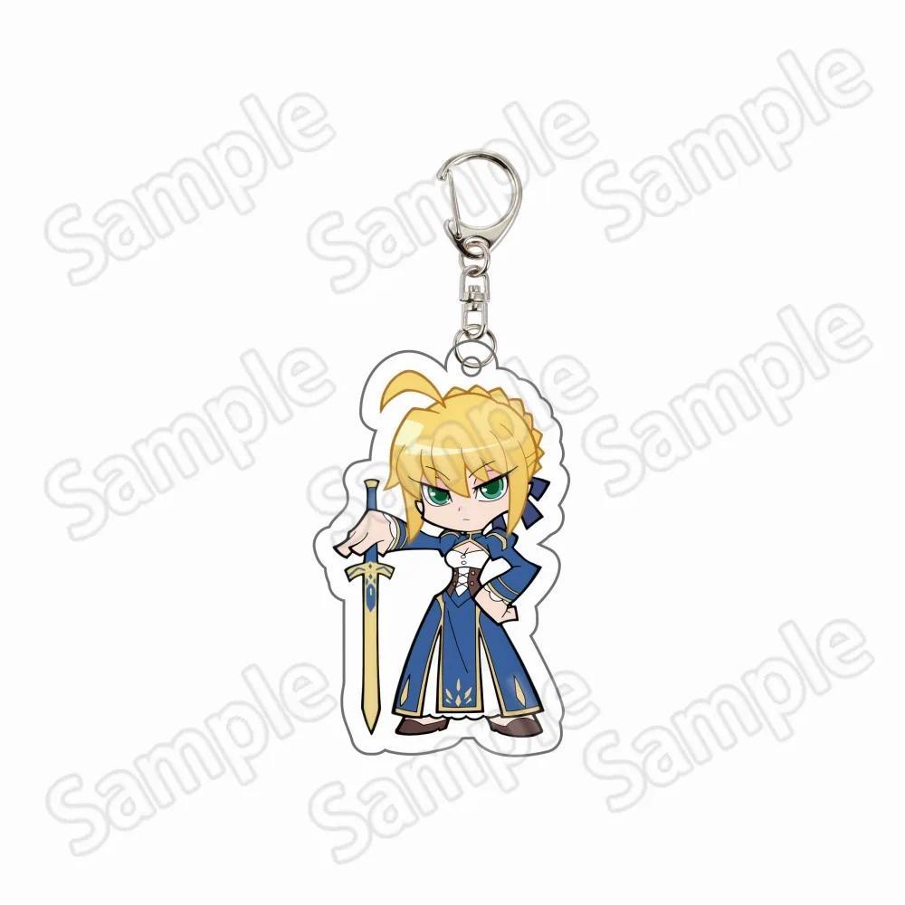 Game Fate Fgo Q Version Character Cute Keychain Lic Hanging Face Cosplay Ornament Accessories Móc Khóa In Theo Yêu Cầu, Chất Liệu Mica Trong Suốt In 2 Mặt , Dày 4mm 4 Game Fate Fgo Q Version Character Cute Keychain Lic Hanging Face Cosplay Ornament Accessories Móc Khóa In Theo Yêu Cầu, Chất Liệu Mica Trong Suốt In 2 Mặt , Dày 4mm - Ảnh 4