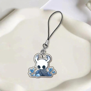 Game Hollow Knight Silksong Cosplay Phone Rope Hornet Acrylic Keychaintoon Keychain Móc Khóa In Theo Yêu Cầu, Chất Liệu Mica Trong Suốt In 2 Mặt , Dày 4mm