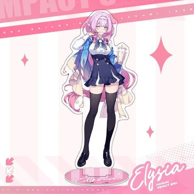 Game Honkai 3 Desk Plate Models Kiana Elysia Standee Mica Model Toy Action Models Milk Tea Móc Khóa In Theo Yêu Cầu, Chất Liệu Mica Trong Suốt In 2 Mặt , Dày 4mm 1 Game Honkai 3 Desk Plate Models Kiana Elysia Standee Mica Model Toy Action Models Milk Tea Móc Khóa In Theo Yêu Cầu, Chất Liệu Mica Trong Suốt In 2 Mặt , Dày 4mm