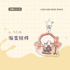 Game Love And Deep Space Role Playing Rafayel Aster Zayne Sylus Caleb Animation Q-edition Móc Khóa In Theo Yêu Cầu, Chất Liệu Mica Trong Suốt In 2 Mặt , Dày 4mm