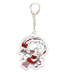 Game Love And Deepspace Animation Image Exquisite Mica Keychain Friend Brithday S Hanging Móc Khóa In Theo Yêu Cầu, Chất Liệu Mica Trong Suốt In 2 Mặt , Dày 4mm