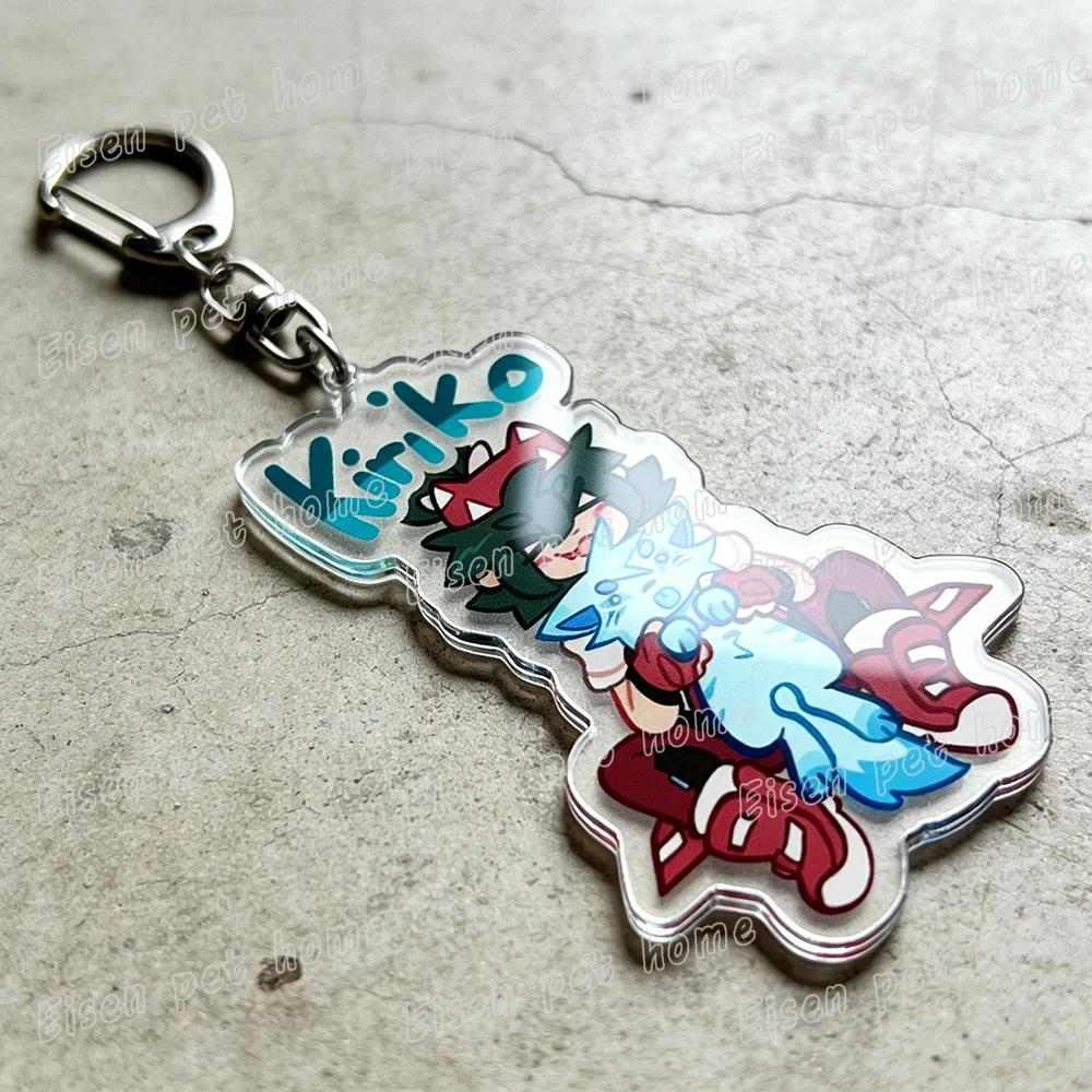 Game Ow Chibi Keychains For Women Accessories Bag Charm Mercy Dva Kiriko Cartoon Gaming Móc Khóa In Theo Yêu Cầu, Chất Liệu Mica Trong Suốt In 2 Mặt , Dày 4mm 2 Game Ow Chibi Keychains For Women Accessories Bag Charm Mercy Dva Kiriko Cartoon Gaming Móc Khóa In Theo Yêu Cầu, Chất Liệu Mica Trong Suốt In 2 Mặt , Dày 4mm - Ảnh 2