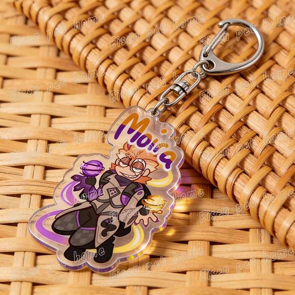 Game Ow Chibi Keychains For Women Accessories Bag Charm Mercy Dva Kiriko Cartoon Gaming Móc Khóa In Theo Yêu Cầu, Chất Liệu Mica Trong Suốt In 2 Mặt , Dày 4mm 4 Game Ow Chibi Keychains For Women Accessories Bag Charm Mercy Dva Kiriko Cartoon Gaming Móc Khóa In Theo Yêu Cầu, Chất Liệu Mica Trong Suốt In 2 Mặt , Dày 4mm - Ảnh 4