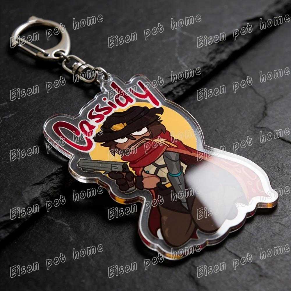 Game Ow Chibi Keychains For Women Accessories Bag Charm Mercy Dva Kiriko Cartoon Gaming Móc Khóa In Theo Yêu Cầu, Chất Liệu Mica Trong Suốt In 2 Mặt , Dày 4mm 7 Game Ow Chibi Keychains For Women Accessories Bag Charm Mercy Dva Kiriko Cartoon Gaming Móc Khóa In Theo Yêu Cầu, Chất Liệu Mica Trong Suốt In 2 Mặt , Dày 4mm - Ảnh 7