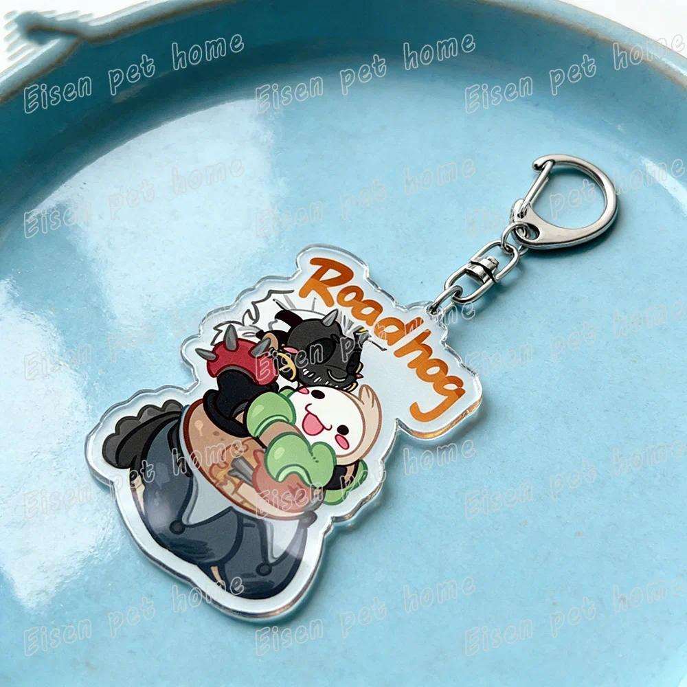 Game Ow Chibi Keychains For Women Accessories Bag Charm Mercy Dva Kiriko Cartoon Gaming Móc Khóa In Theo Yêu Cầu, Chất Liệu Mica Trong Suốt In 2 Mặt , Dày 4mm 9 Game Ow Chibi Keychains For Women Accessories Bag Charm Mercy Dva Kiriko Cartoon Gaming Móc Khóa In Theo Yêu Cầu, Chất Liệu Mica Trong Suốt In 2 Mặt , Dày 4mm - Ảnh 9