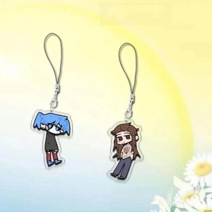 Game Sally Face Sal Larry Cosplay Key Chain Acrylic Phone Bag Key Chains Halloween Keychains Móc Khóa In Theo Yêu Cầu, Chất Liệu Mica Trong Suốt In 2 Mặt , Dày 4mm