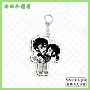 Game The Coffin Of Andy And Leyley Cosplay Mica Keychain Women Man Cute Key Chain Micabag Móc Khóa In Theo Yêu Cầu, Chất Liệu Mica Trong Suốt In 2 Mặt , Dày 4mm