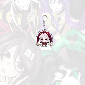 Game The Freak Circus 6cm Pierrot Cosplay Kawaii Acrylic Stand Keychain Joker Clown Keychain Móc Khóa In Theo Yêu Cầu, Chất Liệu Mica Trong Suốt In 2 Mặt , Dày 4mm