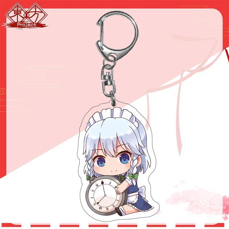 Game Touhou Project Keychain Hakurei Reimu Kirisame Marisa Izayoi Sakuma Houraisan Kaguya Móc Khóa In Theo Yêu Cầu, Chất Liệu Mica Trong Suốt In 2 Mặt , Dày 4mm 3 Game Touhou Project Keychain Hakurei Reimu Kirisame Marisa Izayoi Sakuma Houraisan Kaguya Móc Khóa In Theo Yêu Cầu, Chất Liệu Mica Trong Suốt In 2 Mặt , Dày 4mm - Ảnh 3