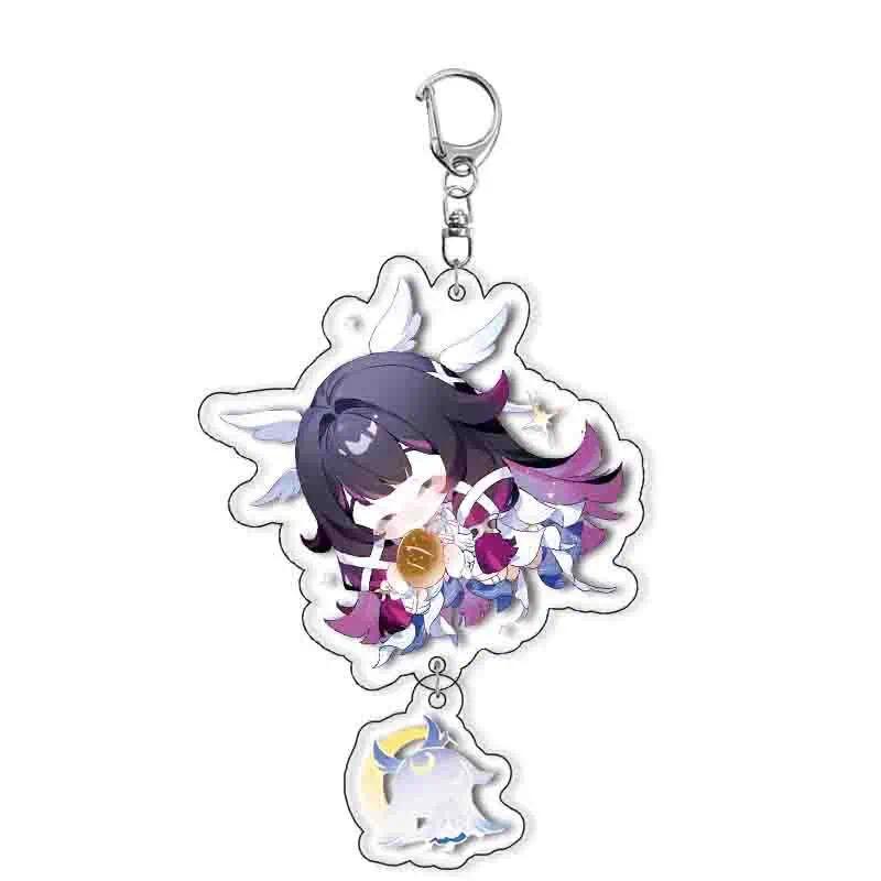 Game Yaun Shen Mica Keychain Q Version Anime Character Columbina Standee Model Keyring Móc Khóa In Theo Yêu Cầu, Chất Liệu Mica Trong Suốt In 2 Mặt , Dày 4mm 2 Game Yaun Shen Mica Keychain Q Version Anime Character Columbina Standee Model Keyring Móc Khóa In Theo Yêu Cầu, Chất Liệu Mica Trong Suốt In 2 Mặt , Dày 4mm - Ảnh 2