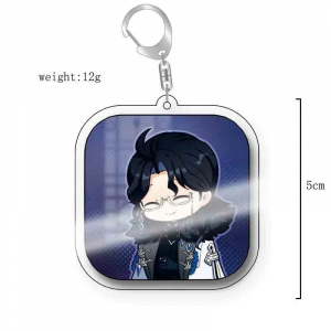 Game Yuanshen Impact Flins Kyryll Cosplay Fatui Columbina Keychain Kawaii Acrylic Keyring Key Móc Khóa In Theo Yêu Cầu, Chất Liệu Mica Trong Suốt In 2 Mặt , Dày 4mm