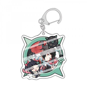 Game Zenless Zone Zero New Hot Keychains Car Ellen Joe Seth Lowell Jane Doe Von Lycaon Nicole Móc Khóa In Theo Yêu Cầu, Chất Liệu Mica Trong Suốt In 2 Mặt , Dày 4mm