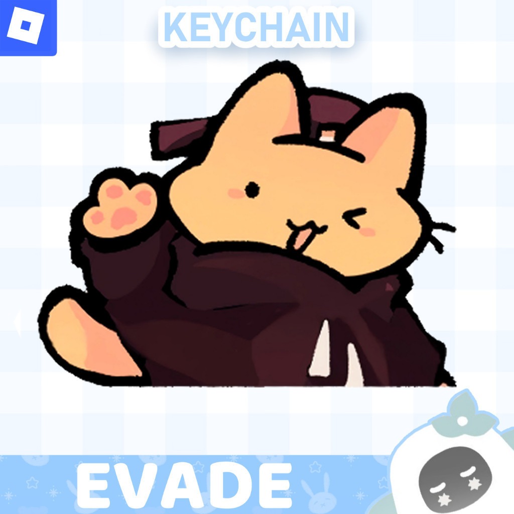 Ganci / Gantungan Kunci Akrilk Roblox Evade - Jard Móc Khóa In Theo Yêu Cầu, Chất Liệu Mica Trong Suốt In 2 Mặt , Dày 4mm 2 Ganci / Gantungan Kunci Akrilk Roblox Evade - Jard Móc Khóa In Theo Yêu Cầu, Chất Liệu Mica Trong Suốt In 2 Mặt , Dày 4mm - Ảnh 2