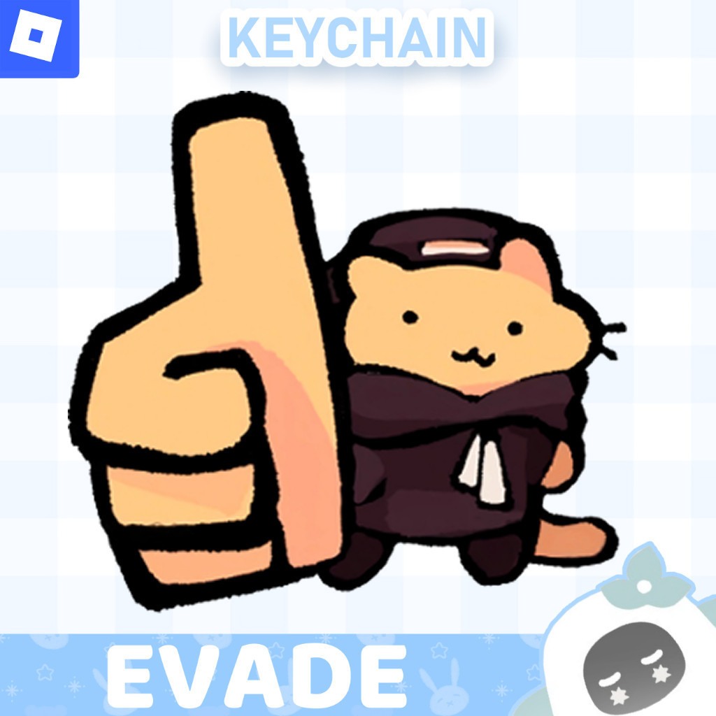 Ganci / Gantungan Kunci Akrilk Roblox Evade - Jard Móc Khóa In Theo Yêu Cầu, Chất Liệu Mica Trong Suốt In 2 Mặt , Dày 4mm 5 Ganci / Gantungan Kunci Akrilk Roblox Evade - Jard Móc Khóa In Theo Yêu Cầu, Chất Liệu Mica Trong Suốt In 2 Mặt , Dày 4mm - Ảnh 5