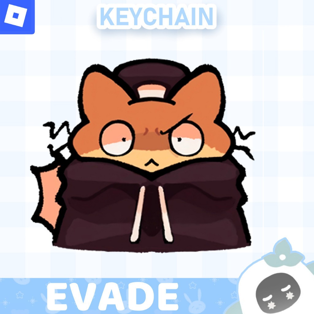 Ganci / Gantungan Kunci Akrilk Roblox Evade - Jard Móc Khóa In Theo Yêu Cầu, Chất Liệu Mica Trong Suốt In 2 Mặt , Dày 4mm 1 Ganci / Gantungan Kunci Akrilk Roblox Evade - Jard Móc Khóa In Theo Yêu Cầu, Chất Liệu Mica Trong Suốt In 2 Mặt , Dày 4mm