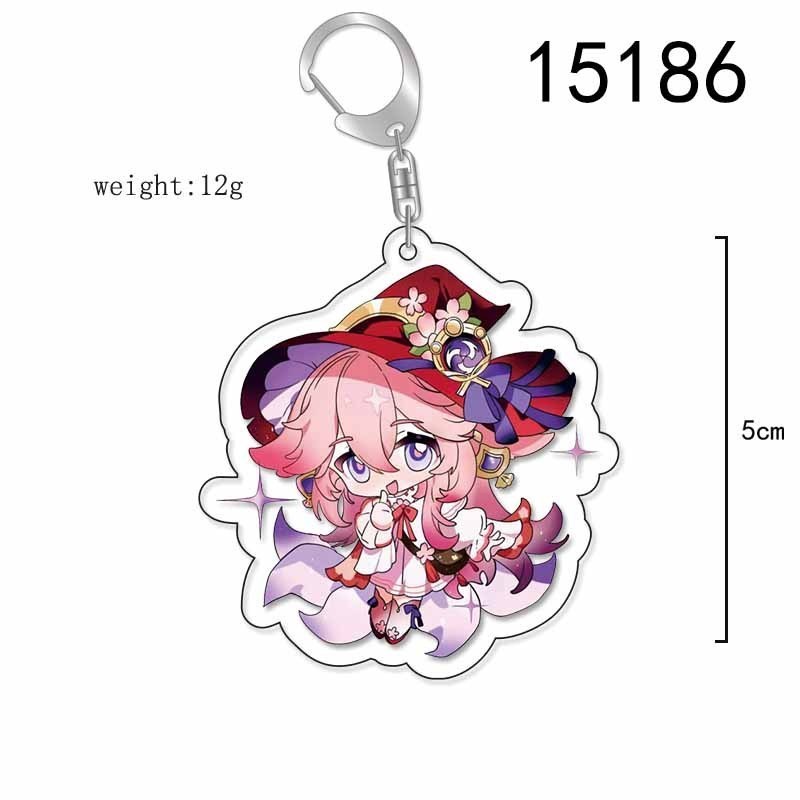 Genshin Game Character Acrylic Keychain Kamisato Ayaka Wander Raiden Shogun Nahida Hutao Klee Móc Khóa In Theo Yêu Cầu, Chất Liệu Mica Trong Suốt In 2 Mặt , Dày 4mm 8 Genshin Game Character Acrylic Keychain Kamisato Ayaka Wander Raiden Shogun Nahida Hutao Klee Móc Khóa In Theo Yêu Cầu, Chất Liệu Mica Trong Suốt In 2 Mặt , Dày 4mm - Ảnh 8