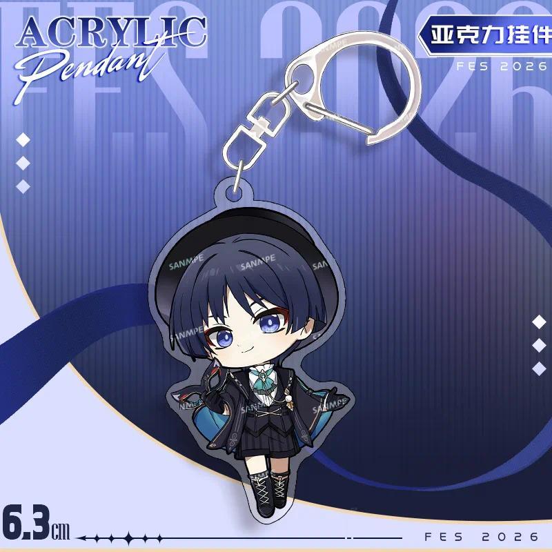 Genshin Impact Anime Game Keychain Tartaglia Wanderer Character Pendant For Bag Good Friend Móc Khóa In Theo Yêu Cầu, Chất Liệu Mica Trong Suốt In 2 Mặt , Dày 4mm 5 Genshin Impact Anime Game Keychain Tartaglia Wanderer Character Pendant For Bag Good Friend Móc Khóa In Theo Yêu Cầu, Chất Liệu Mica Trong Suốt In 2 Mặt , Dày 4mm - Ảnh 5
