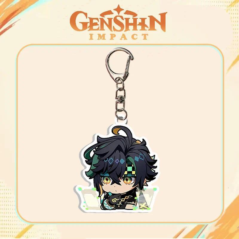 Genshin Impact Capitano Mavuika Minimalist Keychainbag Accessory Charm For Purse Mica Keychain Móc Khóa In Theo Yêu Cầu, Chất Liệu Mica Trong Suốt In 2 Mặt , Dày 4mm 4 Genshin Impact Capitano Mavuika Minimalist Keychainbag Accessory Charm For Purse Mica Keychain Móc Khóa In Theo Yêu Cầu, Chất Liệu Mica Trong Suốt In 2 Mặt , Dày 4mm - Ảnh 4
