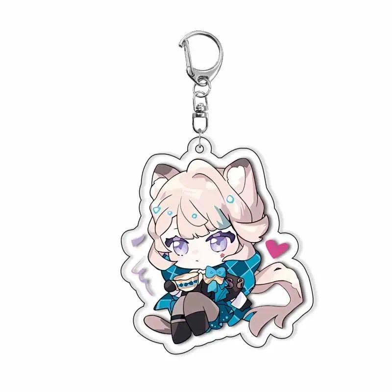 Genshin Impact Furina Arlecchino Neuvillette Lynette Lyney Wriothesley Keychain Anime Game Móc Khóa In Theo Yêu Cầu, Chất Liệu Mica Trong Suốt In 2 Mặt , Dày 4mm 4 Genshin Impact Furina Arlecchino Neuvillette Lynette Lyney Wriothesley Keychain Anime Game Móc Khóa In Theo Yêu Cầu, Chất Liệu Mica Trong Suốt In 2 Mặt , Dày 4mm - Ảnh 4