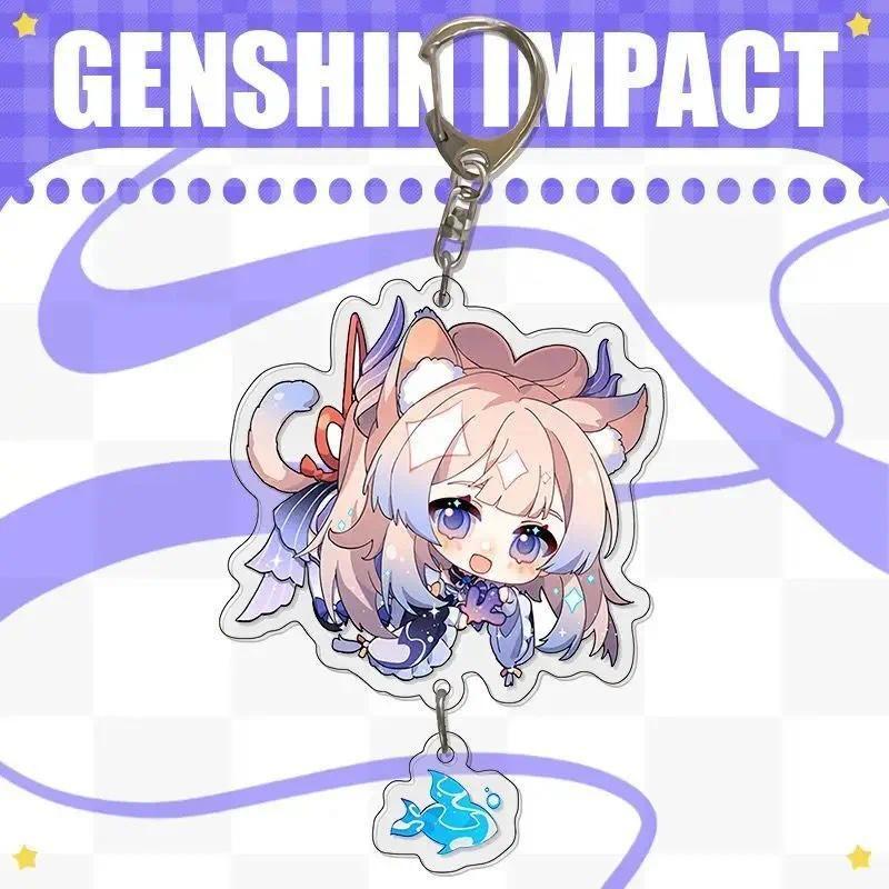 Genshin Impact Game Character Lumine Eula Lawrence Kamisato Ayaka Paimon Cute Acrylic Móc Khóa In Theo Yêu Cầu, Chất Liệu Mica Trong Suốt In 2 Mặt , Dày 4mm 11 Genshin Impact Game Character Lumine Eula Lawrence Kamisato Ayaka Paimon Cute Acrylic Móc Khóa In Theo Yêu Cầu, Chất Liệu Mica Trong Suốt In 2 Mặt , Dày 4mm - Ảnh 11