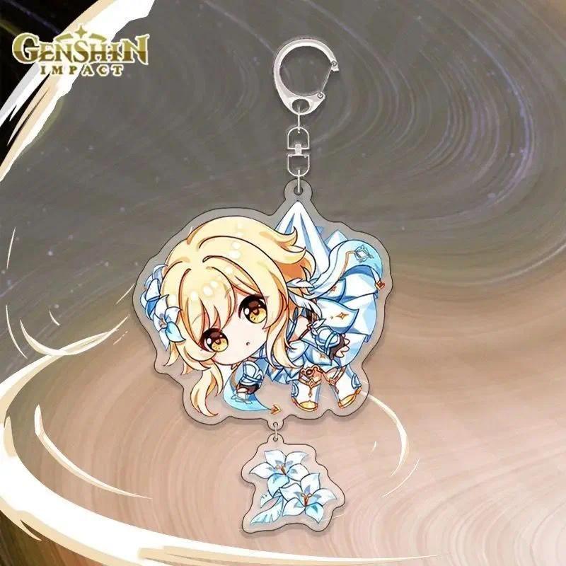 Genshin Impact Game Character Lumine Eula Lawrence Kamisato Ayaka Paimon Cute Acrylic Móc Khóa In Theo Yêu Cầu, Chất Liệu Mica Trong Suốt In 2 Mặt , Dày 4mm 14 Genshin Impact Game Character Lumine Eula Lawrence Kamisato Ayaka Paimon Cute Acrylic Móc Khóa In Theo Yêu Cầu, Chất Liệu Mica Trong Suốt In 2 Mặt , Dày 4mm - Ảnh 14