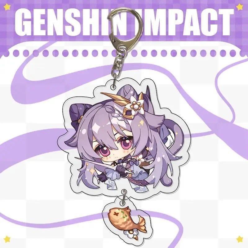 Genshin Impact Game Character Lumine Eula Lawrence Kamisato Ayaka Paimon Cute Acrylic Móc Khóa In Theo Yêu Cầu, Chất Liệu Mica Trong Suốt In 2 Mặt , Dày 4mm 10 Genshin Impact Game Character Lumine Eula Lawrence Kamisato Ayaka Paimon Cute Acrylic Móc Khóa In Theo Yêu Cầu, Chất Liệu Mica Trong Suốt In 2 Mặt , Dày 4mm - Ảnh 10