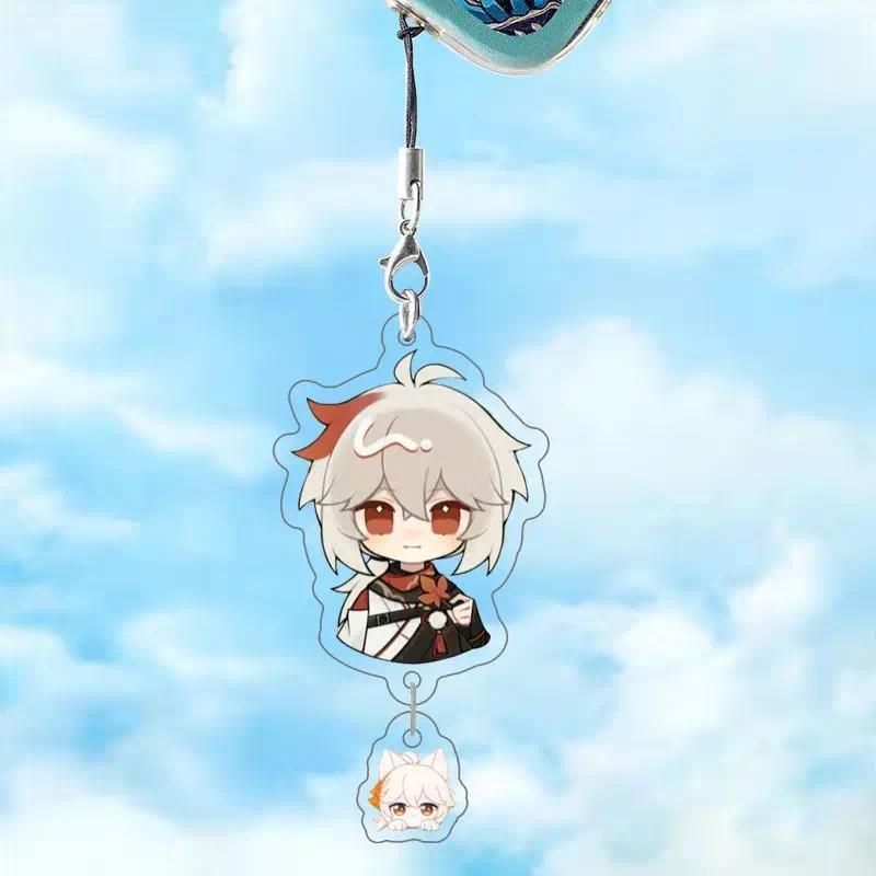 Genshin Impact Game Character Venti Xiao Balladeer Acrylic Mica Phone Chain Keychain Móc Khóa In Theo Yêu Cầu, Chất Liệu Mica Trong Suốt In 2 Mặt , Dày 4mm 2 Genshin Impact Game Character Venti Xiao Balladeer Acrylic Mica Phone Chain Keychain Móc Khóa In Theo Yêu Cầu, Chất Liệu Mica Trong Suốt In 2 Mặt , Dày 4mm - Ảnh 2