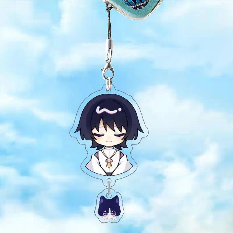 Genshin Impact Game Character Venti Xiao Balladeer Acrylic Mica Phone Chain Keychain Móc Khóa In Theo Yêu Cầu, Chất Liệu Mica Trong Suốt In 2 Mặt , Dày 4mm 4 Genshin Impact Game Character Venti Xiao Balladeer Acrylic Mica Phone Chain Keychain Móc Khóa In Theo Yêu Cầu, Chất Liệu Mica Trong Suốt In 2 Mặt , Dày 4mm - Ảnh 4