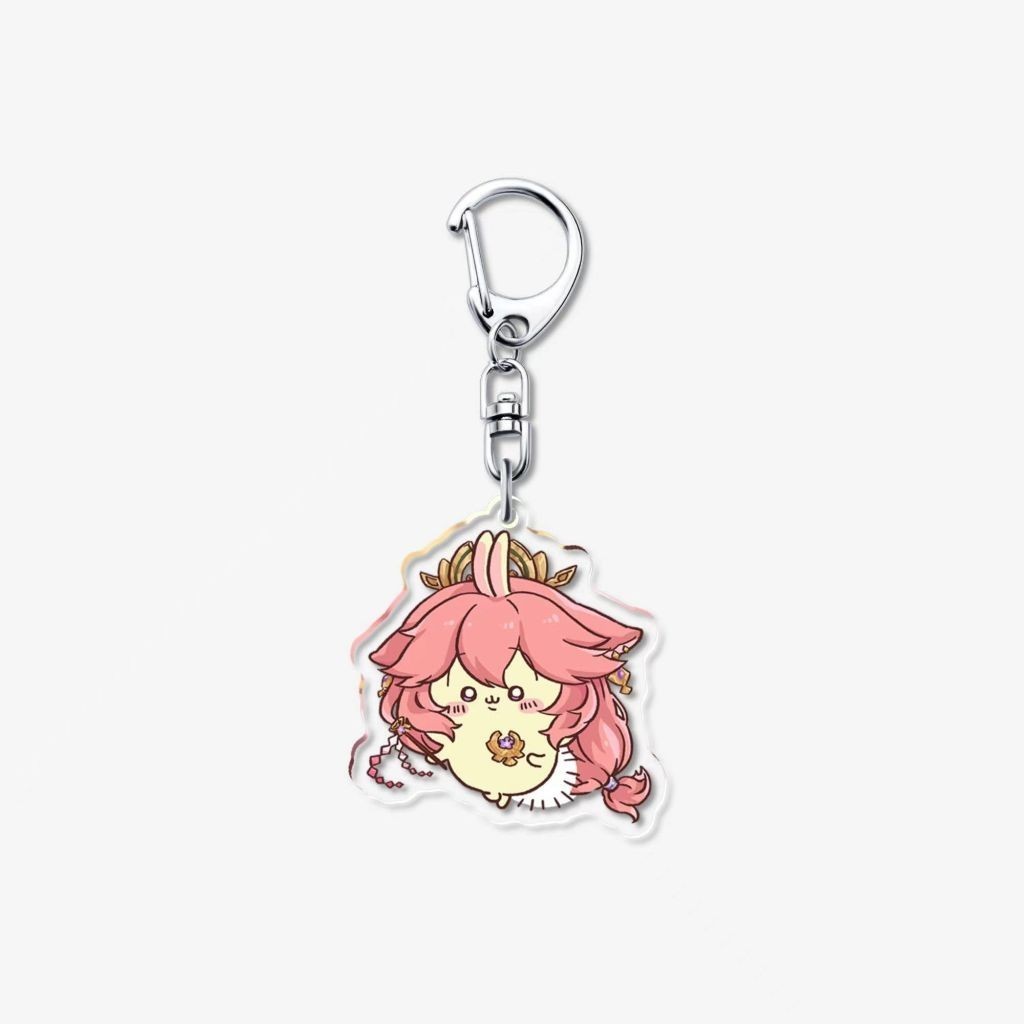 Genshin Impact Ver Chiikawa Keychain Printed With Cute And Cute Anime Chibi Mica Gift Game Móc Khóa In Theo Yêu Cầu, Chất Liệu Mica Trong Suốt In 2 Mặt , Dày 4mm 8 Genshin Impact Ver Chiikawa Keychain Printed With Cute And Cute Anime Chibi Mica Gift Game Móc Khóa In Theo Yêu Cầu, Chất Liệu Mica Trong Suốt In 2 Mặt , Dày 4mm - Ảnh 8