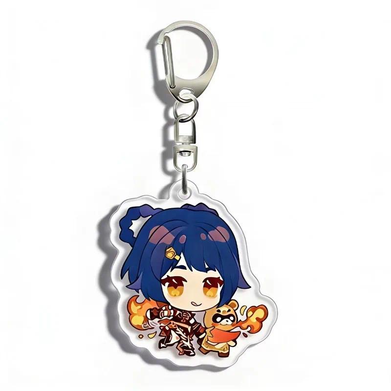 Genshin Impact Xiangling Yanfei Xingqiu Venti Keychain Anime Game Collectible Art Fans Gifts Móc Khóa In Theo Yêu Cầu, Chất Liệu Mica Trong Suốt In 2 Mặt , Dày 4mm 11 Genshin Impact Xiangling Yanfei Xingqiu Venti Keychain Anime Game Collectible Art Fans Gifts Móc Khóa In Theo Yêu Cầu, Chất Liệu Mica Trong Suốt In 2 Mặt , Dày 4mm - Ảnh 11