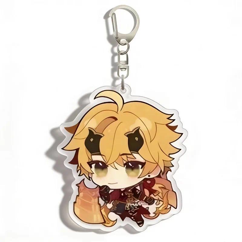 Genshin Impact Xiangling Yanfei Xingqiu Venti Keychain Anime Game Collectible Art Fans Gifts Móc Khóa In Theo Yêu Cầu, Chất Liệu Mica Trong Suốt In 2 Mặt , Dày 4mm 4 Genshin Impact Xiangling Yanfei Xingqiu Venti Keychain Anime Game Collectible Art Fans Gifts Móc Khóa In Theo Yêu Cầu, Chất Liệu Mica Trong Suốt In 2 Mặt , Dày 4mm - Ảnh 4