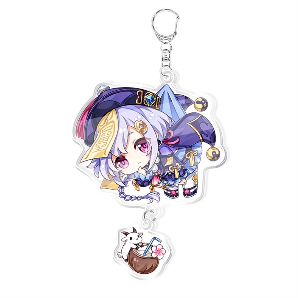 Genshinimpact Raiden Shogun Hutao Kaedehara Kazuha Xiao Yoimiya Anime Character Keychain Móc Khóa In Theo Yêu Cầu, Chất Liệu Mica Trong Suốt In 2 Mặt , Dày 4mm 6 Genshinimpact Raiden Shogun Hutao Kaedehara Kazuha Xiao Yoimiya Anime Character Keychain Móc Khóa In Theo Yêu Cầu, Chất Liệu Mica Trong Suốt In 2 Mặt , Dày 4mm - Ảnh 6