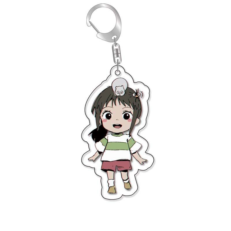 Ghibli Studio Keyring Keychain Printed With Chibi Anime Cute Gift Móc Khóa In Theo Yêu Cầu, Chất Liệu Mica Trong Suốt In 2 Mặt , Dày 4mm 2 Ghibli Studio Keyring Keychain Printed With Chibi Anime Cute Gift Móc Khóa In Theo Yêu Cầu, Chất Liệu Mica Trong Suốt In 2 Mặt , Dày 4mm - Ảnh 2