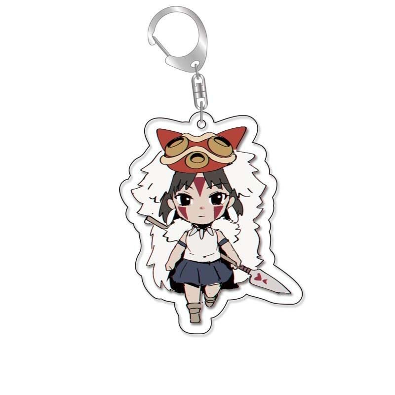 Ghibli Studio Keyring Keychain Printed With Chibi Anime Cute Gift Móc Khóa In Theo Yêu Cầu, Chất Liệu Mica Trong Suốt In 2 Mặt , Dày 4mm 5 Ghibli Studio Keyring Keychain Printed With Chibi Anime Cute Gift Móc Khóa In Theo Yêu Cầu, Chất Liệu Mica Trong Suốt In 2 Mặt , Dày 4mm - Ảnh 5