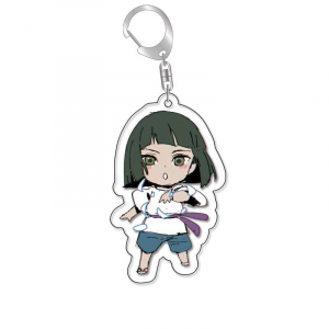 Ghibli Studio Keyring Keychain Printed With Chibi Anime Cute Gift Móc Khóa In Theo Yêu Cầu, Chất Liệu Mica Trong Suốt In 2 Mặt , Dày 4mm