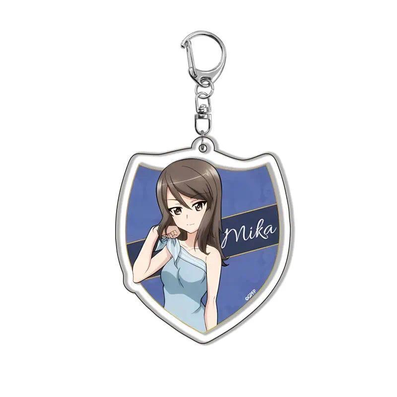 Girls Und Panzer Mio Shishido Mica Keychain Girls Bag Hanging Accessories Friend Kingring Móc Khóa In Theo Yêu Cầu, Chất Liệu Mica Trong Suốt In 2 Mặt , Dày 4mm 2 Girls Und Panzer Mio Shishido Mica Keychain Girls Bag Hanging Accessories Friend Kingring Móc Khóa In Theo Yêu Cầu, Chất Liệu Mica Trong Suốt In 2 Mặt , Dày 4mm - Ảnh 2