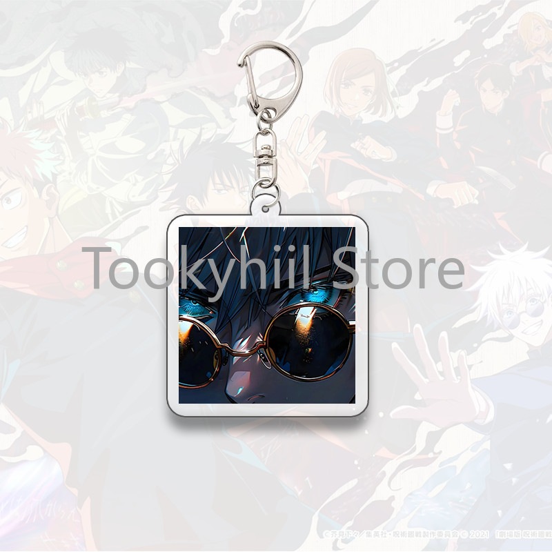 Gojo Satoru Square Keychain Boyfriend Exquisite Backpack Anime Figure Decorate Pendant Móc Khóa In Theo Yêu Cầu, Chất Liệu Mica Trong Suốt In 2 Mặt , Dày 4mm 11 Gojo Satoru Square Keychain Boyfriend Exquisite Backpack Anime Figure Decorate Pendant Móc Khóa In Theo Yêu Cầu, Chất Liệu Mica Trong Suốt In 2 Mặt , Dày 4mm - Ảnh 11