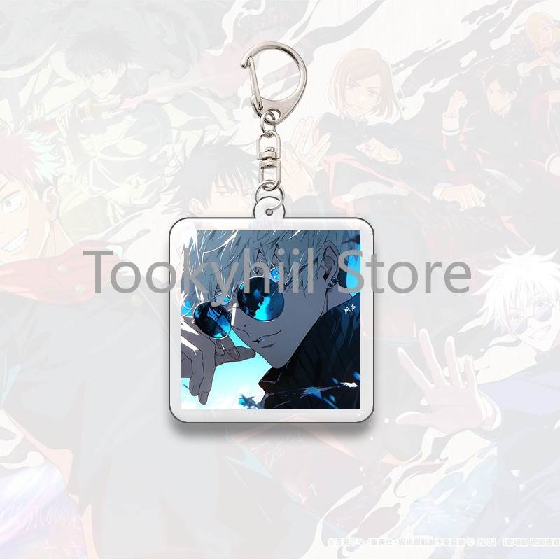 Gojo Satoru Square Keychain Boyfriend Exquisite Backpack Anime Figure Decorate Pendant Móc Khóa In Theo Yêu Cầu, Chất Liệu Mica Trong Suốt In 2 Mặt , Dày 4mm 15 Gojo Satoru Square Keychain Boyfriend Exquisite Backpack Anime Figure Decorate Pendant Móc Khóa In Theo Yêu Cầu, Chất Liệu Mica Trong Suốt In 2 Mặt , Dày 4mm - Ảnh 15