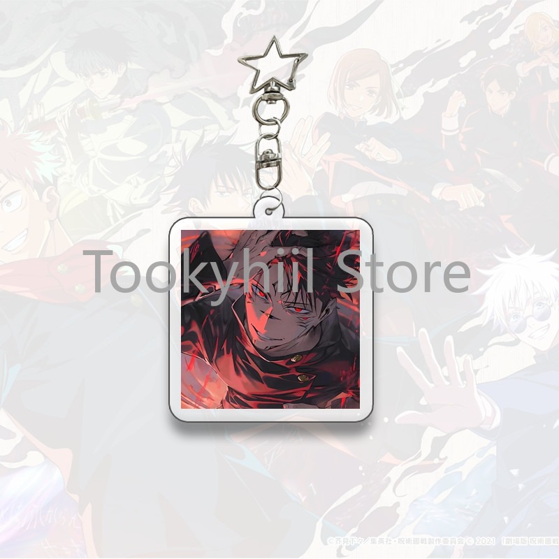 Gojo Satoru Square Keychain Boyfriend Exquisite Backpack Anime Figure Decorate Pendant Móc Khóa In Theo Yêu Cầu, Chất Liệu Mica Trong Suốt In 2 Mặt , Dày 4mm 18 Gojo Satoru Square Keychain Boyfriend Exquisite Backpack Anime Figure Decorate Pendant Móc Khóa In Theo Yêu Cầu, Chất Liệu Mica Trong Suốt In 2 Mặt , Dày 4mm - Ảnh 18