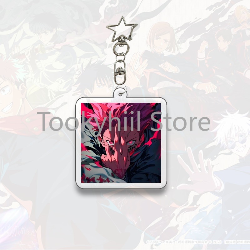 Gojo Satoru Square Keychain Boyfriend Exquisite Backpack Anime Figure Decorate Pendant Móc Khóa In Theo Yêu Cầu, Chất Liệu Mica Trong Suốt In 2 Mặt , Dày 4mm 21 Gojo Satoru Square Keychain Boyfriend Exquisite Backpack Anime Figure Decorate Pendant Móc Khóa In Theo Yêu Cầu, Chất Liệu Mica Trong Suốt In 2 Mặt , Dày 4mm - Ảnh 21