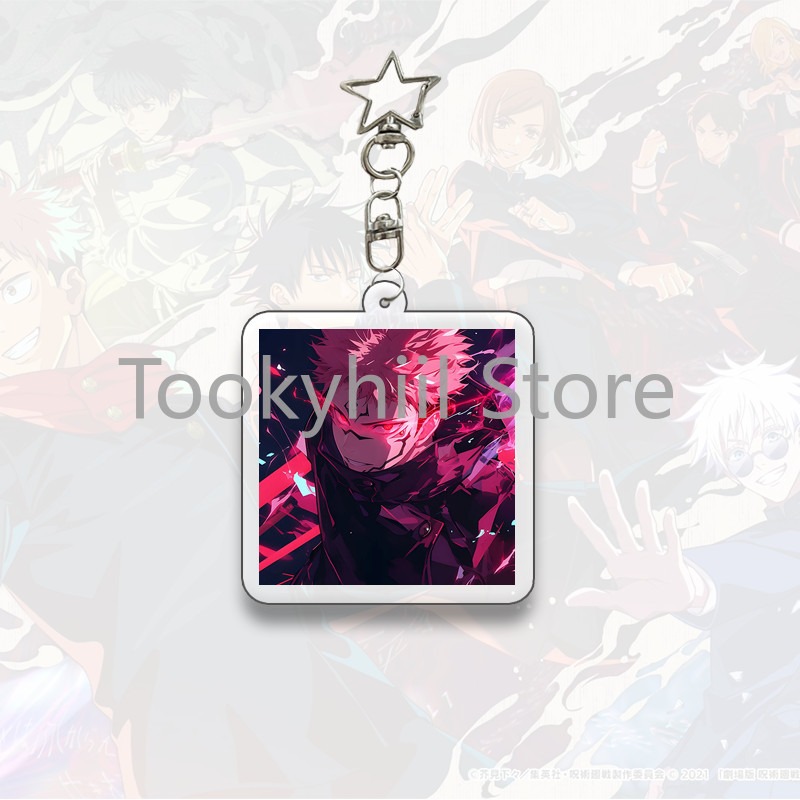 Gojo Satoru Square Keychain Boyfriend Exquisite Backpack Anime Figure Decorate Pendant Móc Khóa In Theo Yêu Cầu, Chất Liệu Mica Trong Suốt In 2 Mặt , Dày 4mm 22 Gojo Satoru Square Keychain Boyfriend Exquisite Backpack Anime Figure Decorate Pendant Móc Khóa In Theo Yêu Cầu, Chất Liệu Mica Trong Suốt In 2 Mặt , Dày 4mm - Ảnh 22