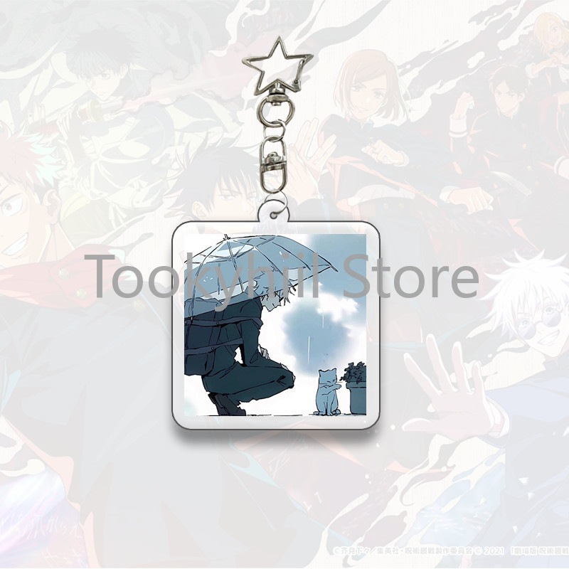 Gojo Satoru Square Keychain Boyfriend Exquisite Backpack Anime Figure Decorate Pendant Móc Khóa In Theo Yêu Cầu, Chất Liệu Mica Trong Suốt In 2 Mặt , Dày 4mm 35 Gojo Satoru Square Keychain Boyfriend Exquisite Backpack Anime Figure Decorate Pendant Móc Khóa In Theo Yêu Cầu, Chất Liệu Mica Trong Suốt In 2 Mặt , Dày 4mm - Ảnh 35