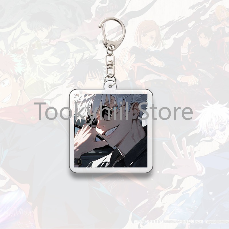 Gojo Satoru Square Keychain Boyfriend Exquisite Backpack Anime Figure Decorate Pendant Móc Khóa In Theo Yêu Cầu, Chất Liệu Mica Trong Suốt In 2 Mặt , Dày 4mm 36 Gojo Satoru Square Keychain Boyfriend Exquisite Backpack Anime Figure Decorate Pendant Móc Khóa In Theo Yêu Cầu, Chất Liệu Mica Trong Suốt In 2 Mặt , Dày 4mm - Ảnh 36