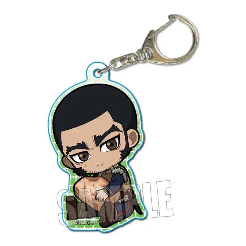 Golden Anime Kamuy Saichi Sugimoto Asirpa Mica Keychains Car Key Chain Keychains Phone Móc Khóa In Theo Yêu Cầu, Chất Liệu Mica Trong Suốt In 2 Mặt , Dày 4mm 2 Golden Anime Kamuy Saichi Sugimoto Asirpa Mica Keychains Car Key Chain Keychains Phone Móc Khóa In Theo Yêu Cầu, Chất Liệu Mica Trong Suốt In 2 Mặt , Dày 4mm - Ảnh 2