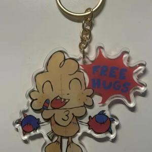 Goob Rob Acrylic Keychain Cute Cartoon Game Character Pendant Móc Khóa In Theo Yêu Cầu, Chất Liệu Mica Trong Suốt In 2 Mặt , Dày 4mm