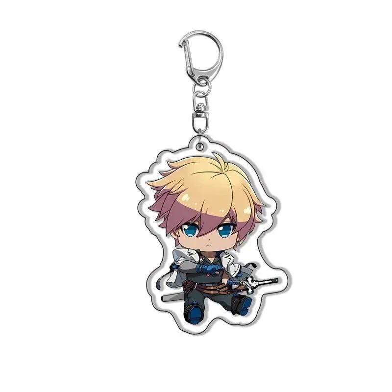 Guilty Gear Keychain Cartoon Anime Doll Ky·kiske Potemkin Faust Millia Ramlethal Lic Keychain Móc Khóa In Theo Yêu Cầu, Chất Liệu Mica Trong Suốt In 2 Mặt , Dày 4mm 2 Guilty Gear Keychain Cartoon Anime Doll Ky·kiske Potemkin Faust Millia Ramlethal Lic Keychain Móc Khóa In Theo Yêu Cầu, Chất Liệu Mica Trong Suốt In 2 Mặt , Dày 4mm - Ảnh 2