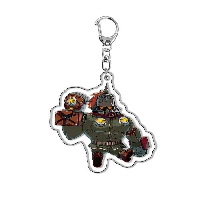 Guilty Gear Keychain Cartoon Anime Doll Ky·kiske Potemkin Faust Millia Ramlethal Lic Keychain Móc Khóa In Theo Yêu Cầu, Chất Liệu Mica Trong Suốt In 2 Mặt , Dày 4mm 12 Guilty Gear Keychain Cartoon Anime Doll Ky·kiske Potemkin Faust Millia Ramlethal Lic Keychain Móc Khóa In Theo Yêu Cầu, Chất Liệu Mica Trong Suốt In 2 Mặt , Dày 4mm - Ảnh 12