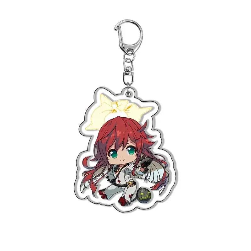 Guilty Gear Keychain Cartoon Anime Doll Ky·kiske Potemkin Faust Millia Ramlethal Lic Keychain Móc Khóa In Theo Yêu Cầu, Chất Liệu Mica Trong Suốt In 2 Mặt , Dày 4mm 16 Guilty Gear Keychain Cartoon Anime Doll Ky·kiske Potemkin Faust Millia Ramlethal Lic Keychain Móc Khóa In Theo Yêu Cầu, Chất Liệu Mica Trong Suốt In 2 Mặt , Dày 4mm - Ảnh 16