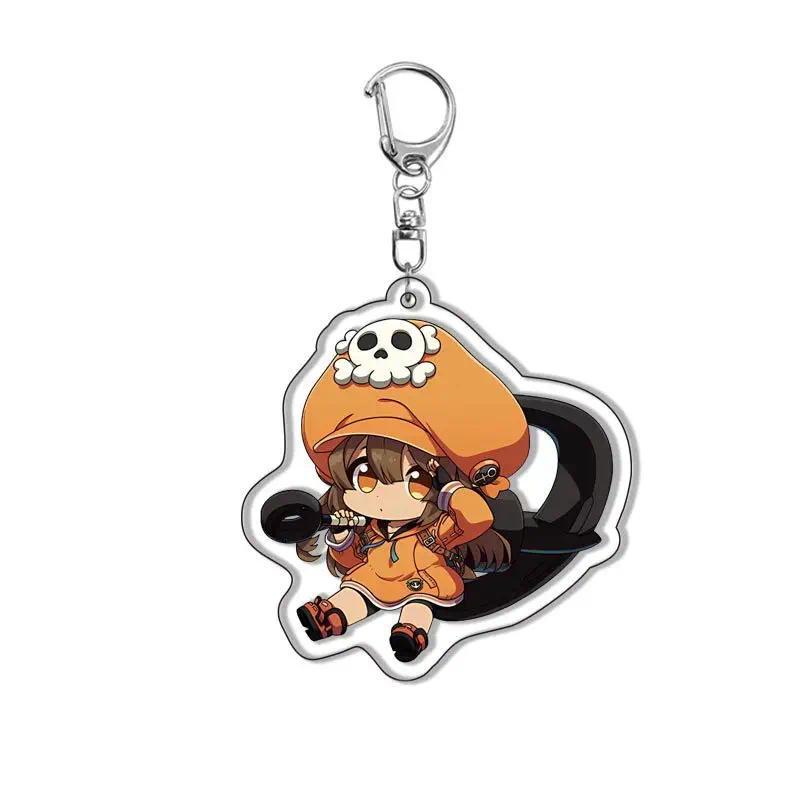 Guilty Gear Keychain Cartoon Anime Doll Ky·kiske Potemkin Faust Millia Ramlethal Lic Keychain Móc Khóa In Theo Yêu Cầu, Chất Liệu Mica Trong Suốt In 2 Mặt , Dày 4mm 3 Guilty Gear Keychain Cartoon Anime Doll Ky·kiske Potemkin Faust Millia Ramlethal Lic Keychain Móc Khóa In Theo Yêu Cầu, Chất Liệu Mica Trong Suốt In 2 Mặt , Dày 4mm - Ảnh 3