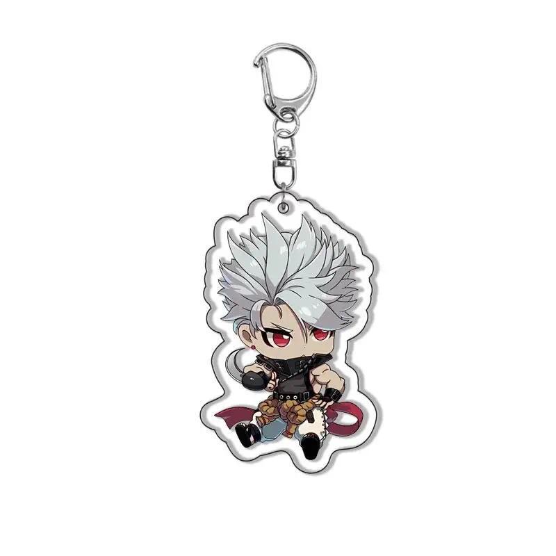 Guilty Gear Keychain Cartoon Anime Doll Ky·kiske Potemkin Faust Millia Ramlethal Lic Keychain Móc Khóa In Theo Yêu Cầu, Chất Liệu Mica Trong Suốt In 2 Mặt , Dày 4mm 4 Guilty Gear Keychain Cartoon Anime Doll Ky·kiske Potemkin Faust Millia Ramlethal Lic Keychain Móc Khóa In Theo Yêu Cầu, Chất Liệu Mica Trong Suốt In 2 Mặt , Dày 4mm - Ảnh 4